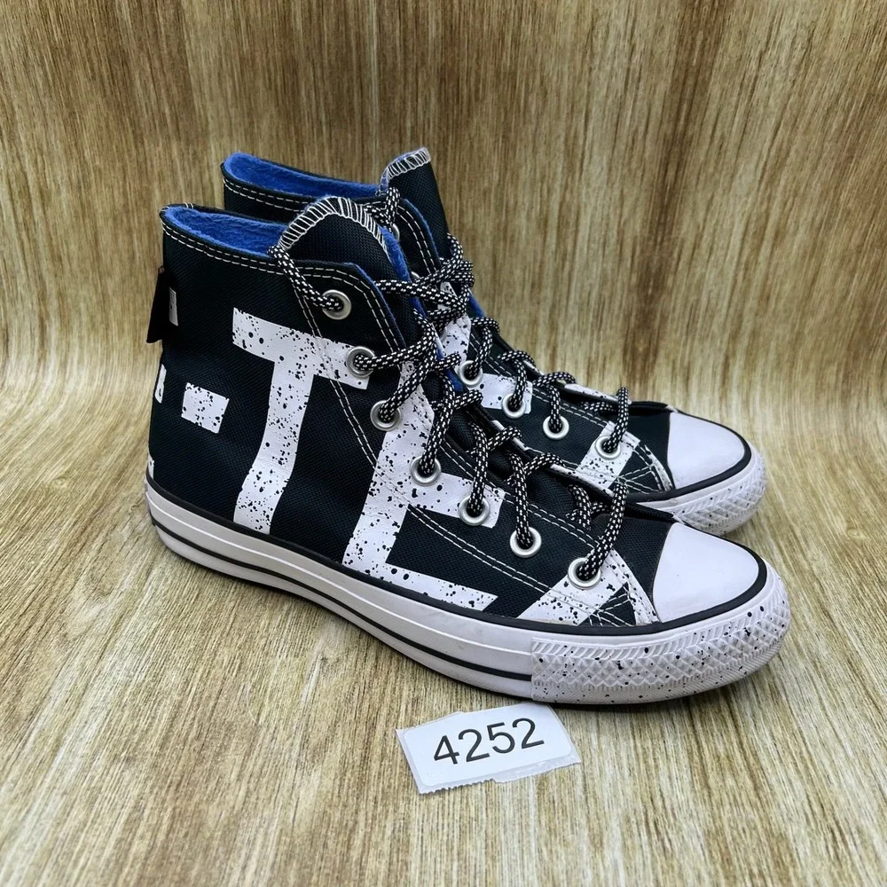 Converse Chuck Taylor All Star Hi Women's Size 7 Gore-Tex Spellout Sneaker Shoes